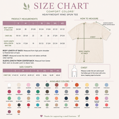 USA EST. 1776 Embroidered Tee | Comfort Colors | 4th of July Patriotic Shirt