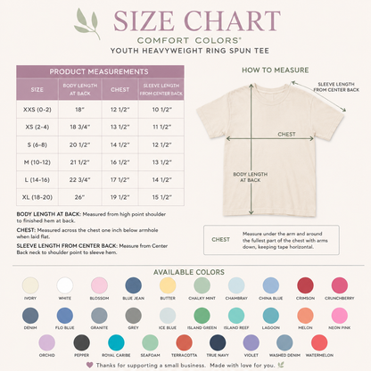 USA EST. 1776 Embroidered Tee | Comfort Colors | 4th of July Patriotic Shirt
