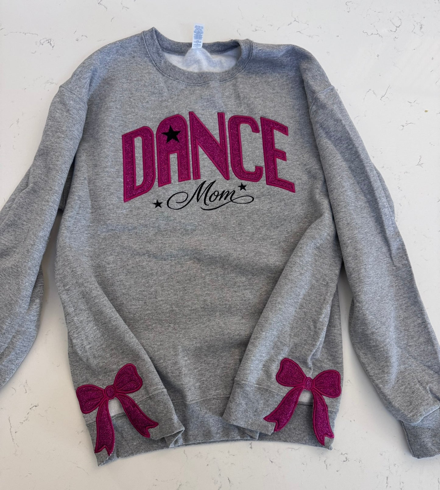 Dance Mom Sweatshirt – Personalized Varsity Embroidered