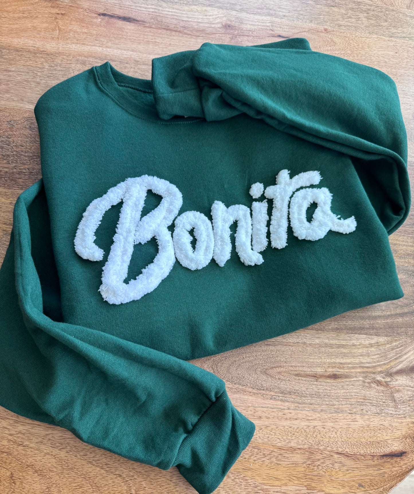 Sudadera Personalizada Bordada para Mamá | Nombre y Año Personalizados | Aplique Universitario