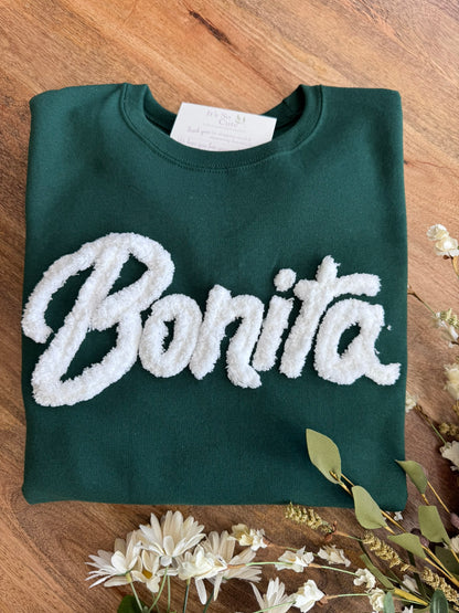 Sudadera Personalizada Bordada para Mamá | Nombre y Año Personalizados | Aplique Universitario