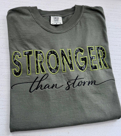 Stronger-than-Storm-EmbroideredShirt-Itssocute-5 - It's So Cute