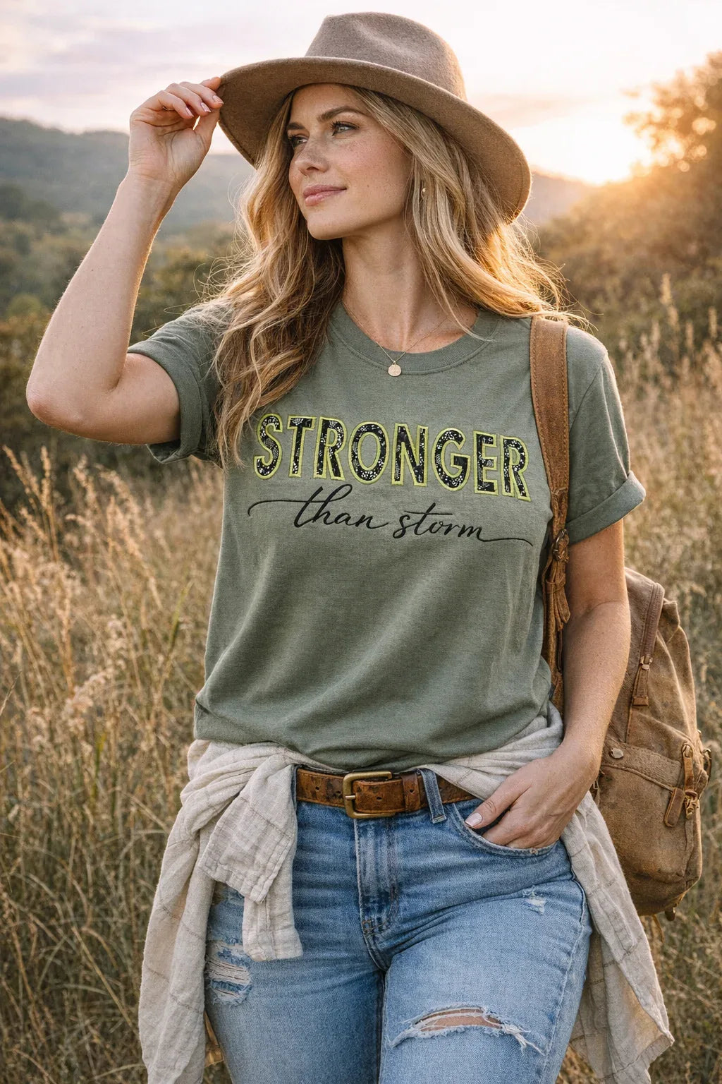 Stronger-than-Storm-EmbroideredShirt-Itssocute-7 - It's So Cute