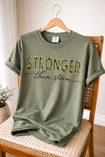 Stronger-than-Storm-EmbroideredShirt-Itssocute-9 - It's So Cute